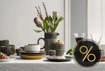 Tot 50% korting op servies