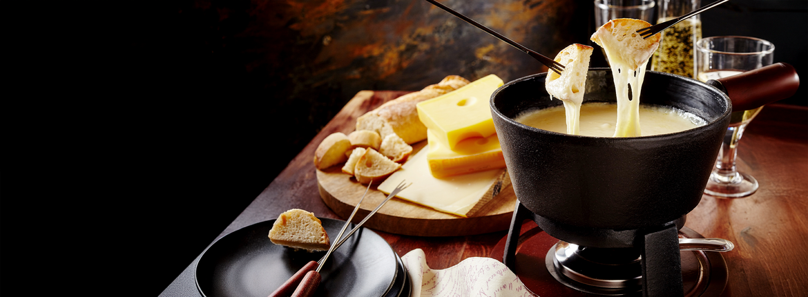 Fondue en raclette