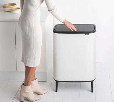 Cleverly Designed Rubbish Containers by Brabantia