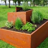 Beautiful raised beds for the garden