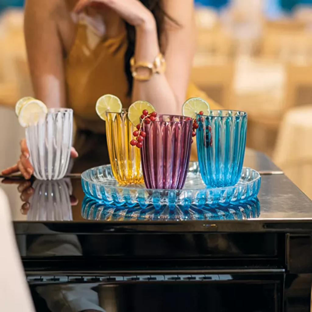 guzzini DOLCEVITA Tumbler, Set of 4 - White