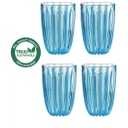 guzzini DOLCEVITA Becher 4er-Set - Türkis