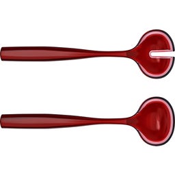 guzzini DOLCEVITA pribor za solato - Rdeča