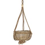 IB Laursen Rattan Hanging Basket