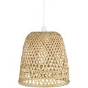 IB Laursen Bamboe Hanglamp - H: 35 cm Ø: 33 cm