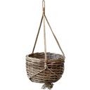 Chic Antique Hanging Flower Basket - H 22 cm Ø 35 cm