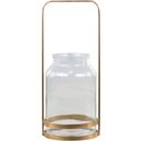 Chic Antique Lantern with a Handle - L