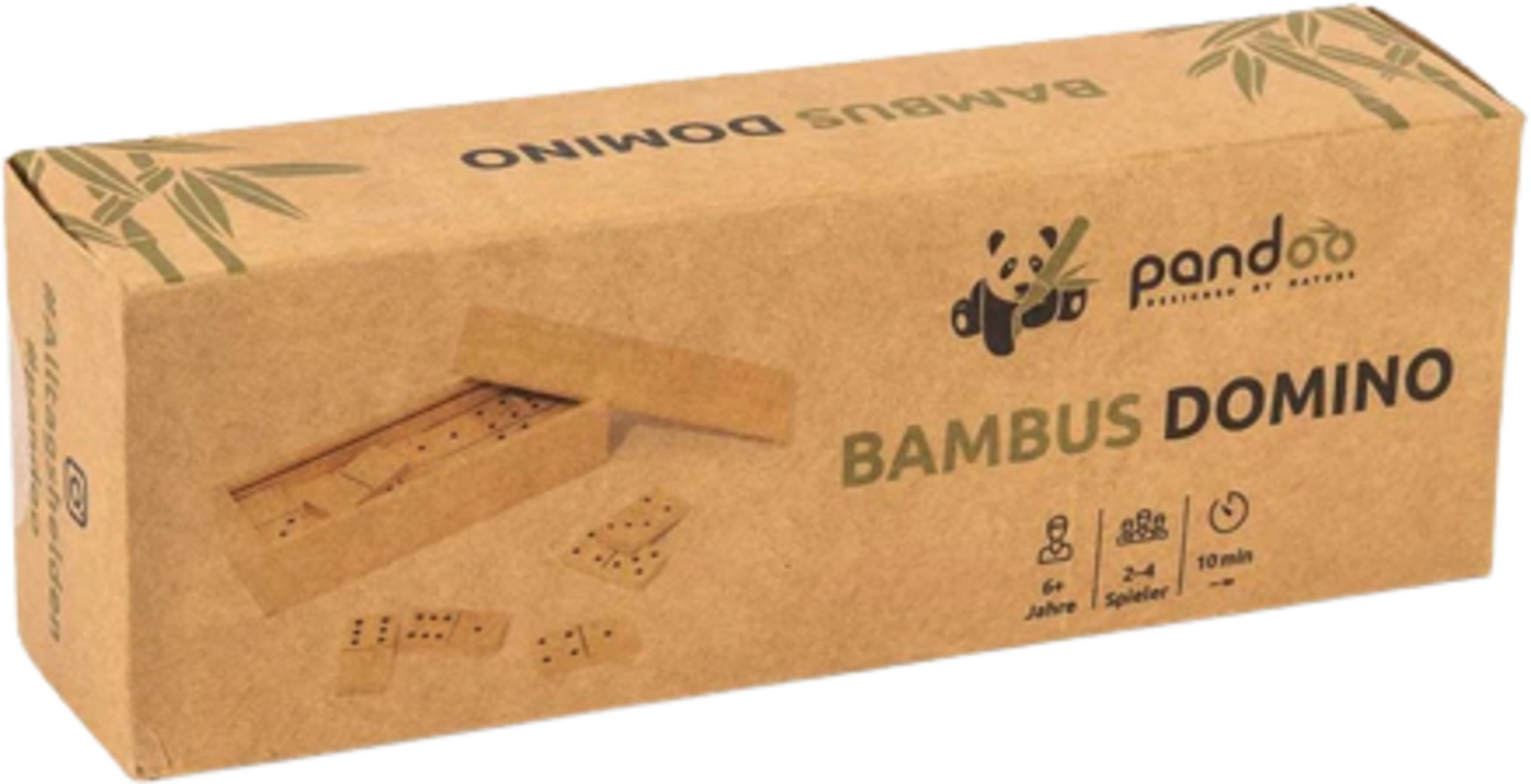 Pandoo Spiel Domino aus Bambus - 1 Stk