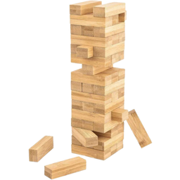 Pandoo Spiel Wackelturm aus Bambus