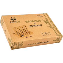 Pandoo Bamboo Connect Four Game - 1 Pc