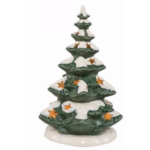 Goebel Snowy Christmas Tree with LED Candle