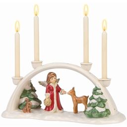 Goebel The Forest in Winter Candle Holder