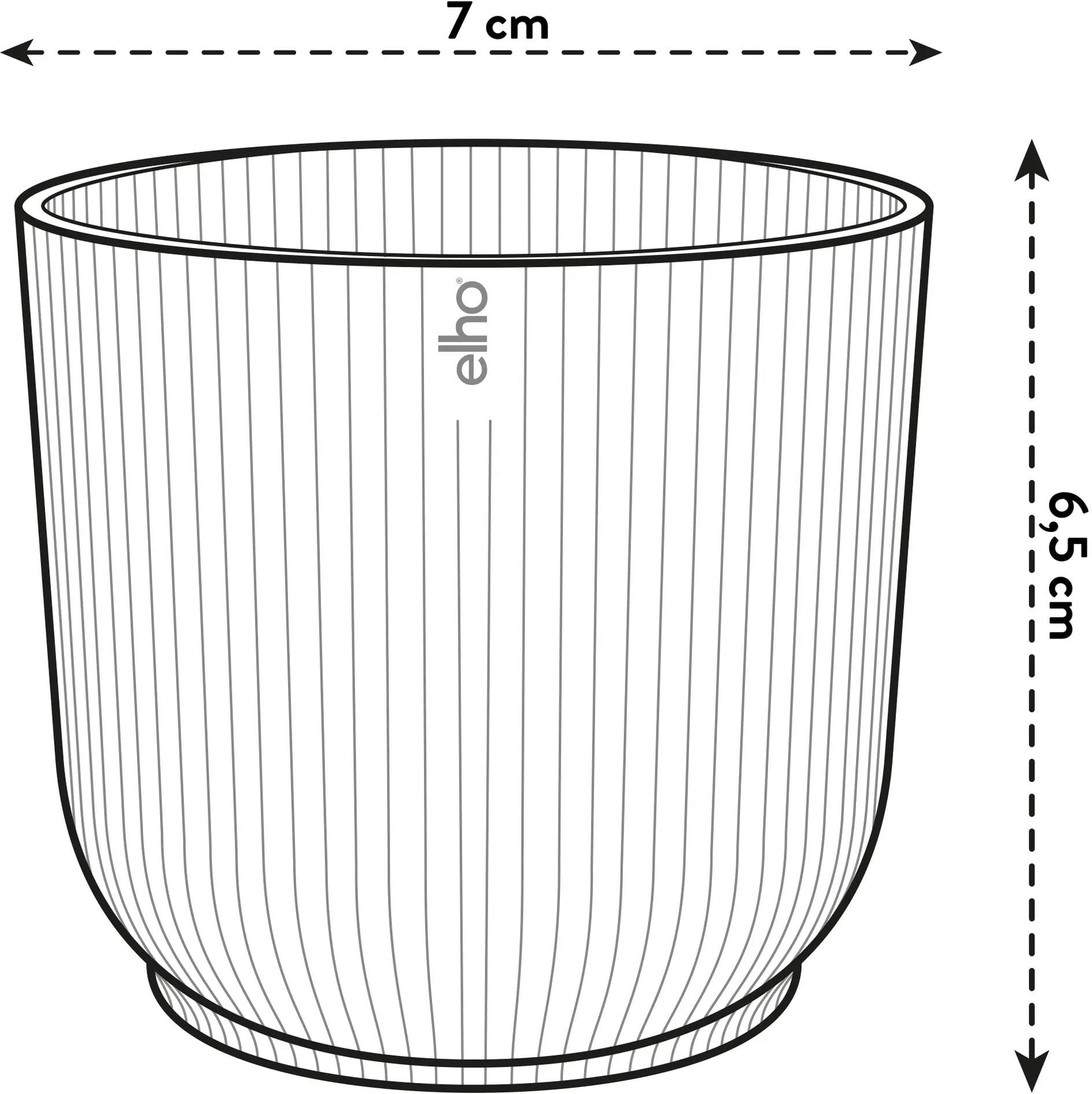 elho vibes fold round mini 7cm