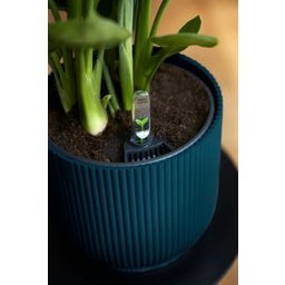 elho Cache-Pot VIBES FOLD Rond Roues - 35 cm - bleu foncé