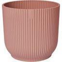 elho Cache-Pot VIBES FOLD Rond - 25 cm - Rose poudré