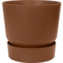 elho Pot GREENVILLE Rond - 18 cm - Marron glacé