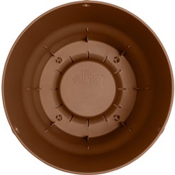 elho Pot GREENVILLE Rond - 18 cm - Marron glacé