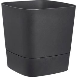 elho Pot GREENSENSE Aqua Care Carré - 30 cm - Gris charbon