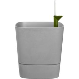 elho Pot GREENSENSE Aqua Care Carré - 38 cm - Ciment clair