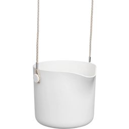 elho b.for swing Hanging Pot 18cm  - White