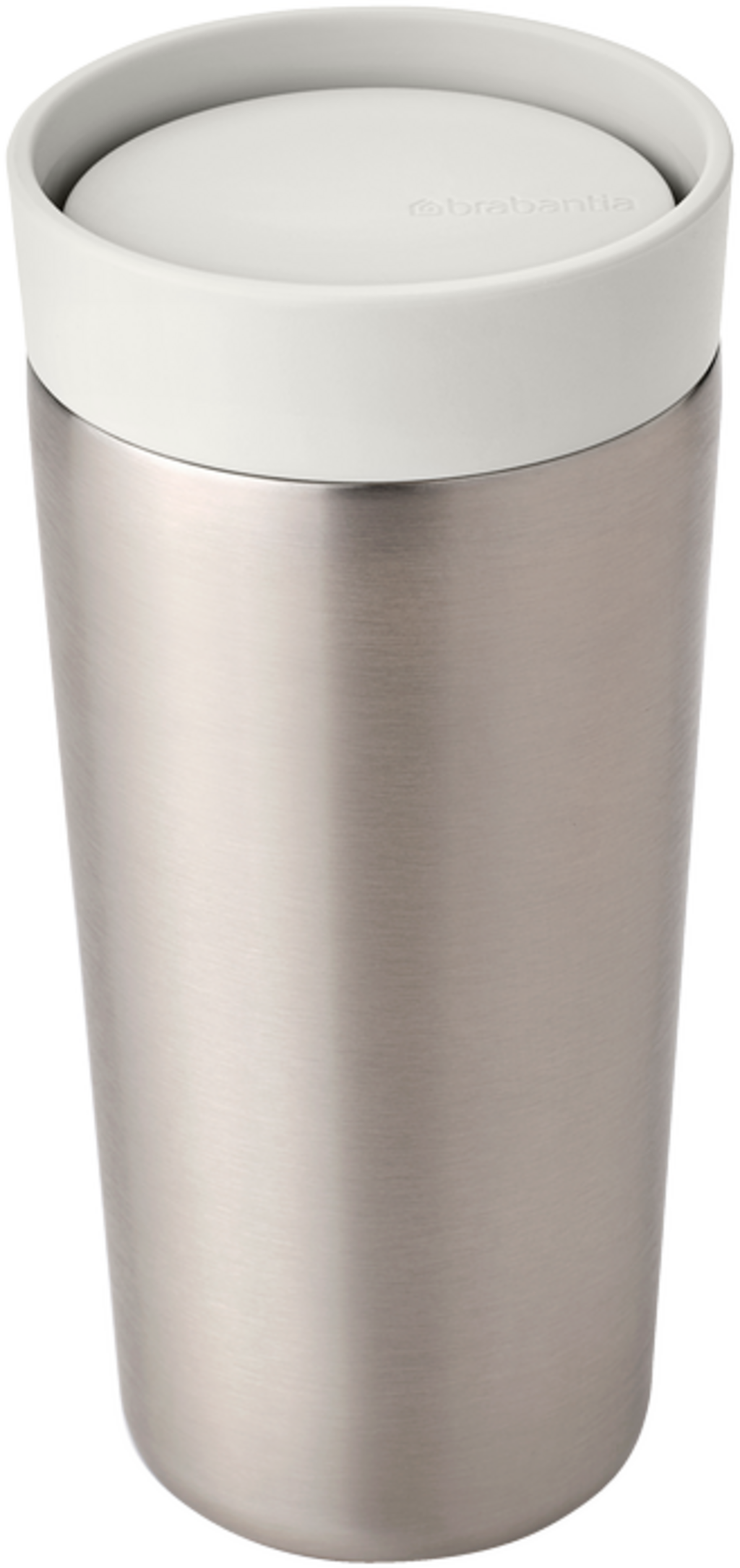 Brabantia Make & Take Insulated Mug, 0.36 L - Light Grey