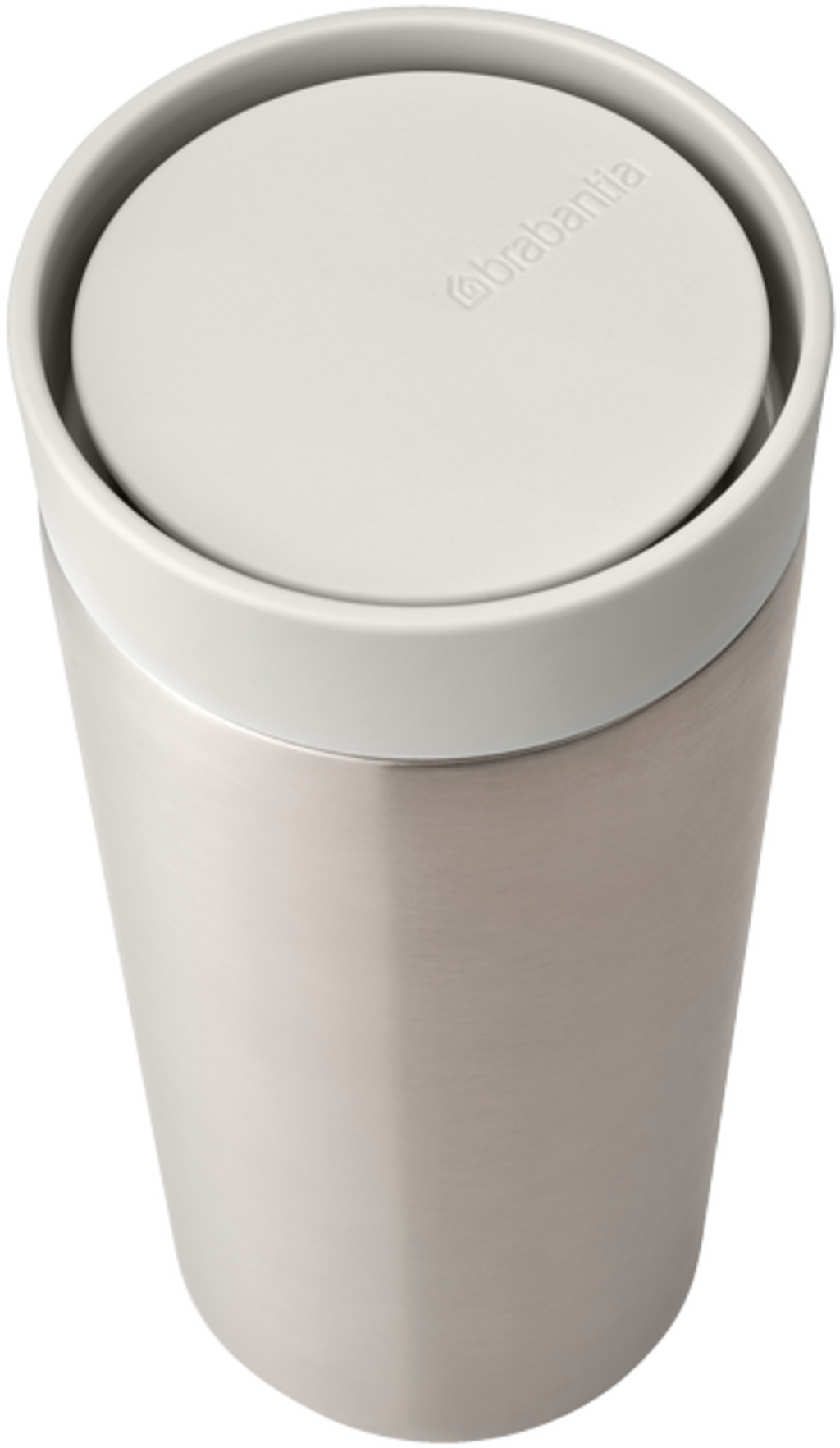 Brabantia Make & Take Insulated Mug, 0.36 L - Light Grey