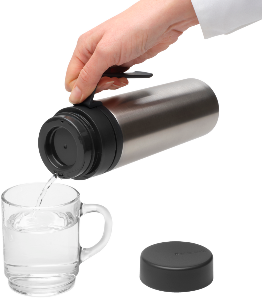 Brabantia Make & Take Isolierflasche 0,5 Liter - Dark Grey