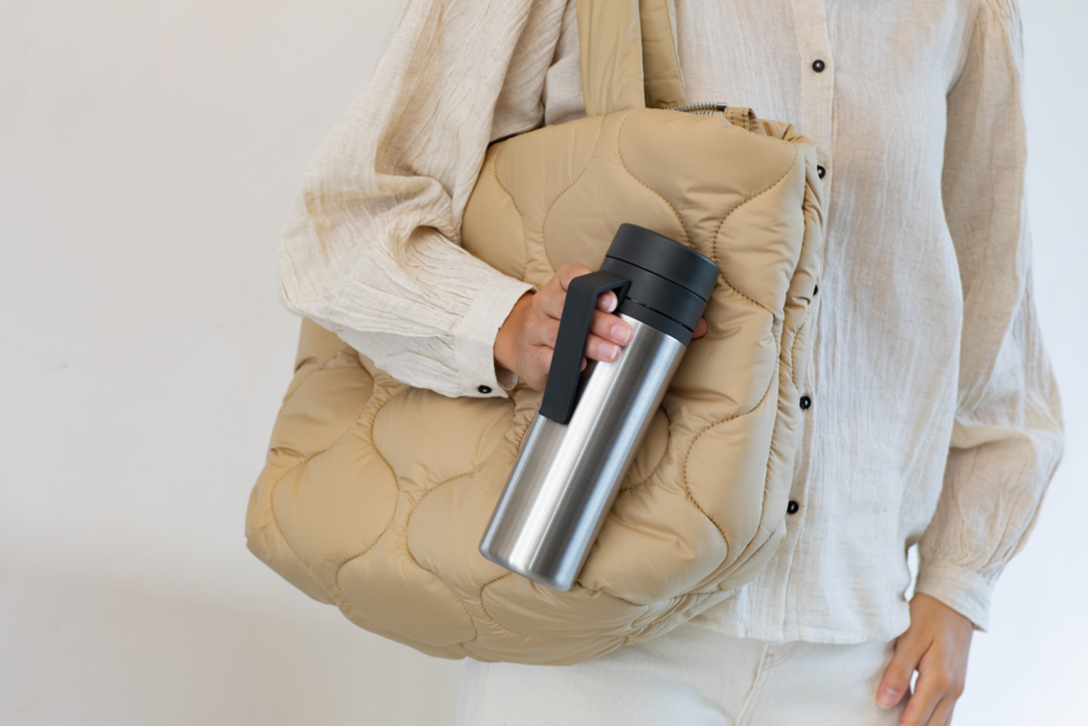 Brabantia Make & Take Isolierflasche 0,5 Liter - Dark Grey