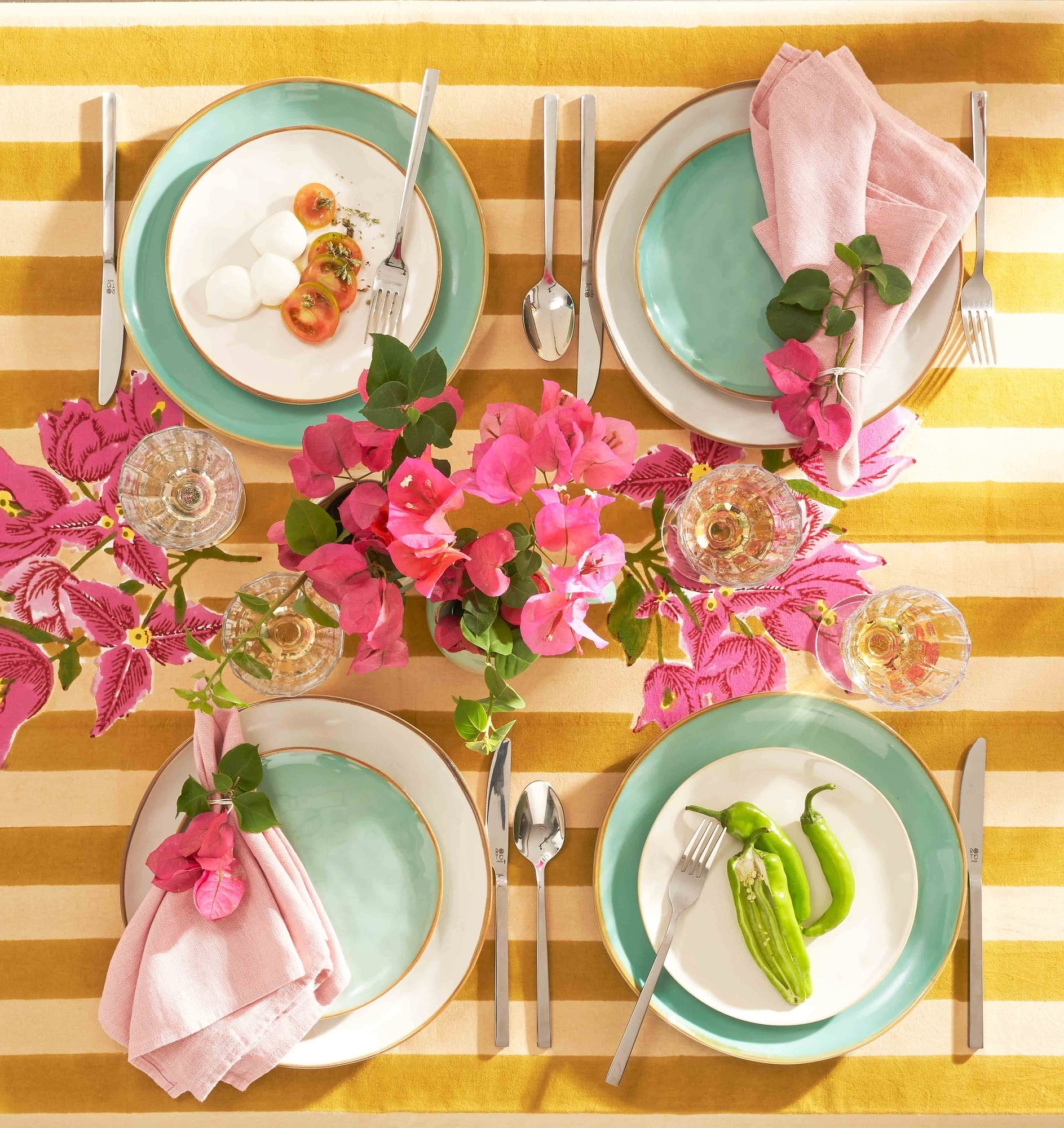 Rose & Tulipani Concerto - Tallrik, 27 cm - Avorio