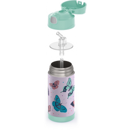 Thermos FUNTAINER Trinkflasche - butterflies