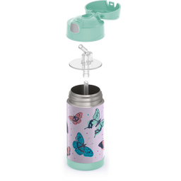 Thermos FUNTAINER Trinkflasche - butterflies