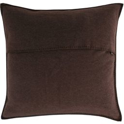 Zoeppritz Soft Fleece Pillowcase - Dark Brown - 40x40 cm