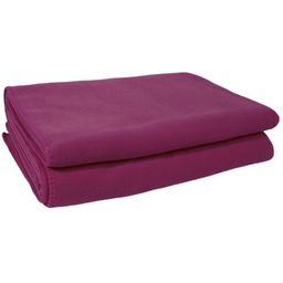 Zoeppritz Soft Fleece Blanket - Fuchsia