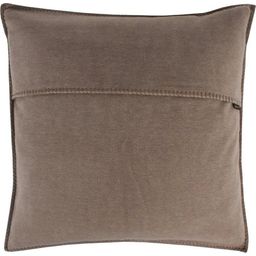 Zoeppritz Soft Fleece Pillowcase- Smoke - 50x50 cm