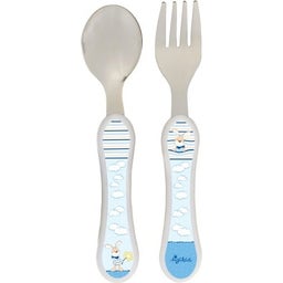 sigikid Set di Posate per Bambini, Semmel Bunny