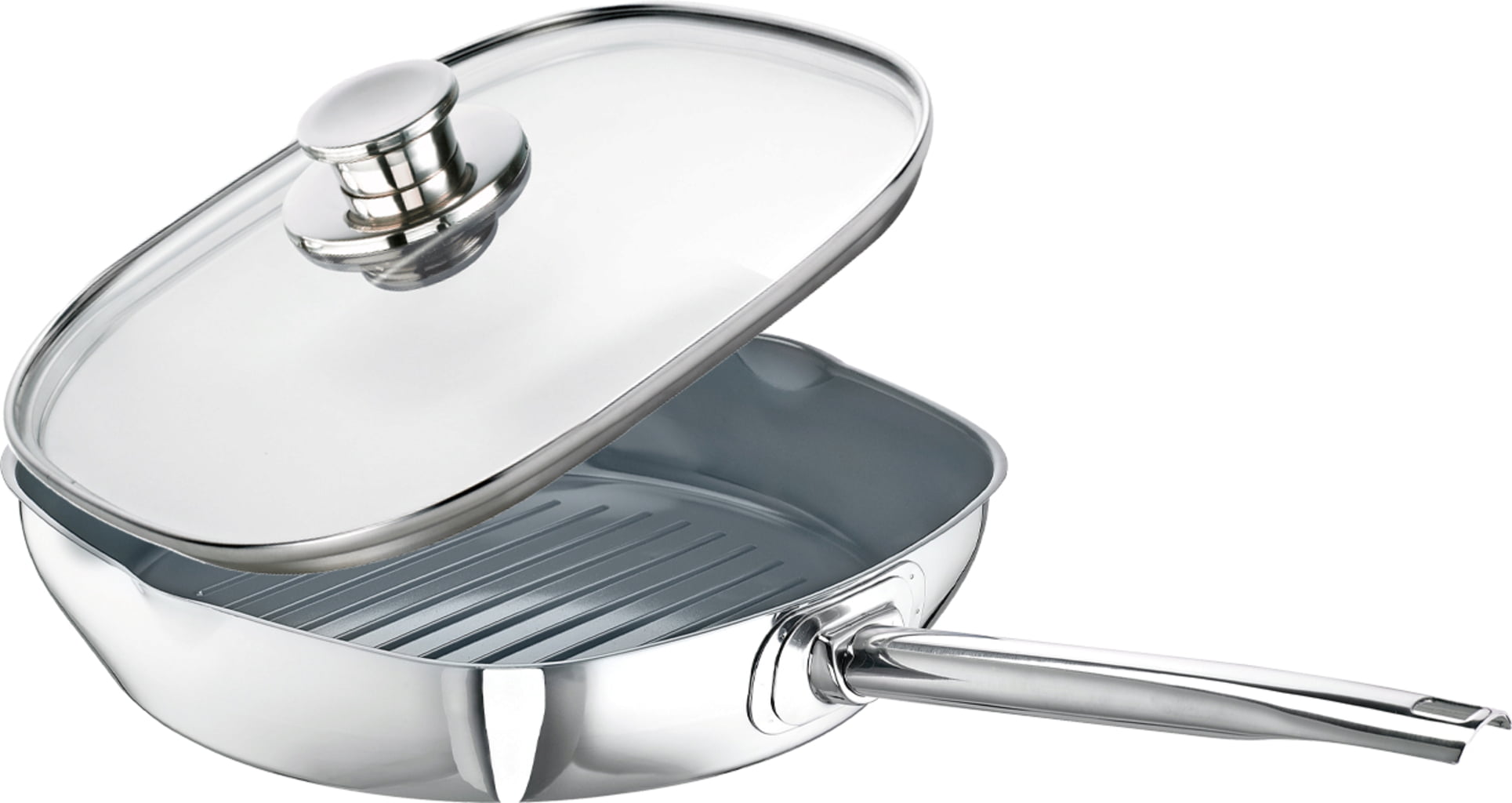 Schulte-Ufer Green-Life - Grill Pan with Lid
