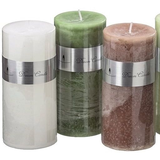 Boltze Wax Candles- Colorful Mix