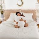 Bambus Bettwäsche Kissenbezug 65 x 65 cm, 2er-Set - Ivory