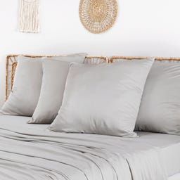 Prevleka za blazino iz bambusa 65 x 65 cm, 2-delni set - Grey