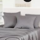 Prevleke za blazine iz bambusa 50 x 70 cm, 2-​delni set - Dark Grey