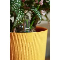 elho Jazz Round Flower Pot - 19 cm - Amber Yellow