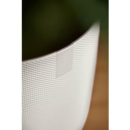 elho Jazz Round Flower Pot - 19cm - Silk White