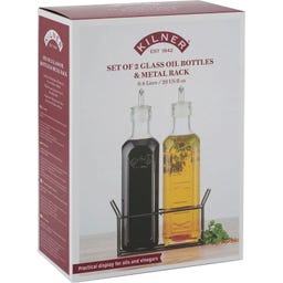 Kilner Set de Aceitera y Vinagrera - 1 set