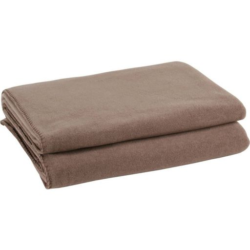 Zoeppritz Soft Fleece Blanket in Smoke - 220x240cm