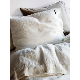 Lovely Linen Federa per Cuscino, 70 x 90 - Off-White