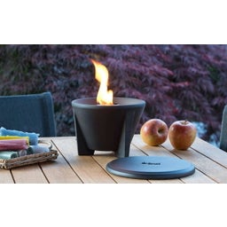 Outdoor Waxburner CeraLava® With Glass Hood