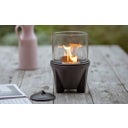 Outdoor Waxburner CeraLava® With Glass Hood