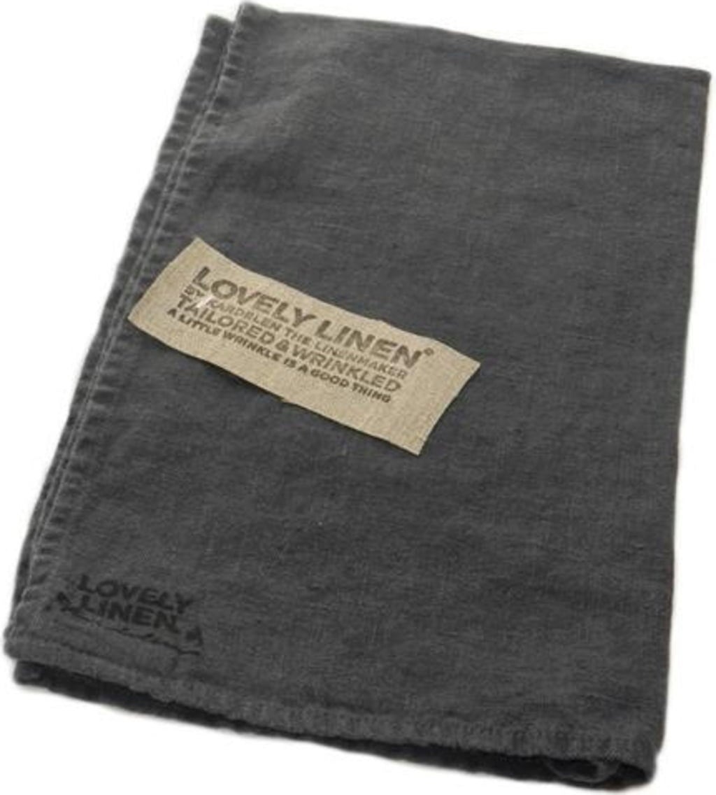 Handduk, Dark Grey