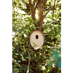 Capi 2 Oval Birdhouse - Anthracite