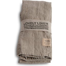 Stoffserviette LOVELY 4er-Set - Natural Beige